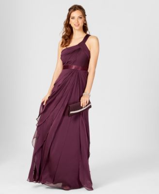 Purple Knee Length Sweetheart Dress with Cut Flower